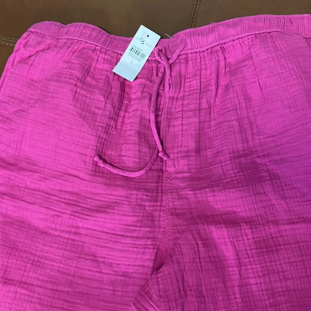 Lou & Grey cotton lounge pants NWT - Picture 3 of 7